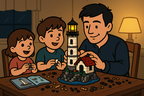21335 motorized lighthouse