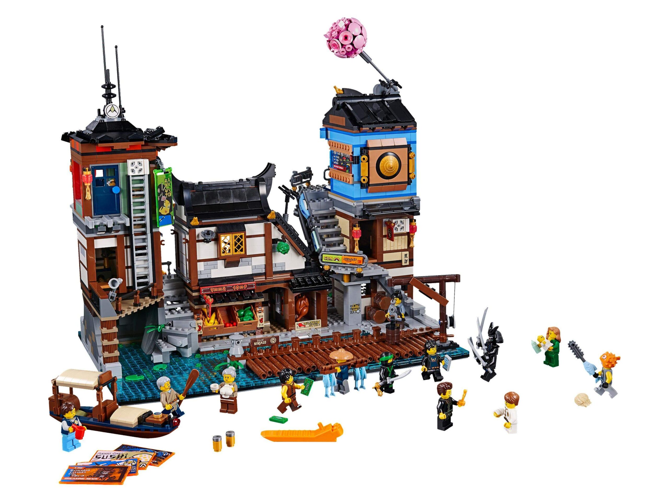 NINJAGO City Docks - Official LEGO Image 1