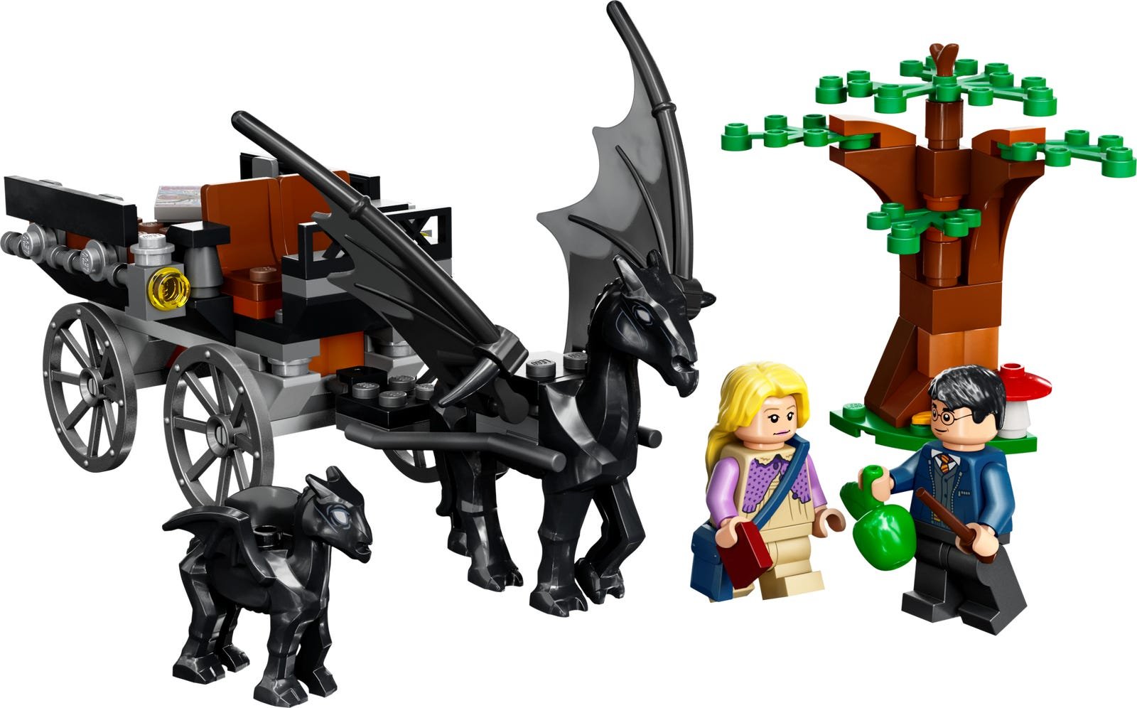 Hogwarts Carriage and Thestrals - Official LEGO Image 1